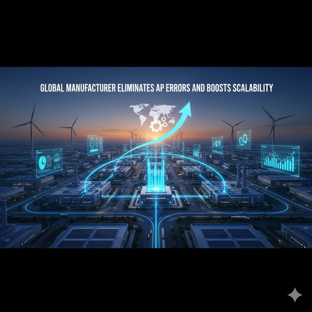 Global Manufacturer Eliminates AP Errors and Boosts Scalability with APPortaluploads